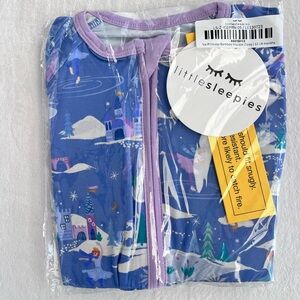 Little Sleepies 12-18 ice princess zippy